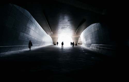 south korea people om tunnel dongdaemun design plaza